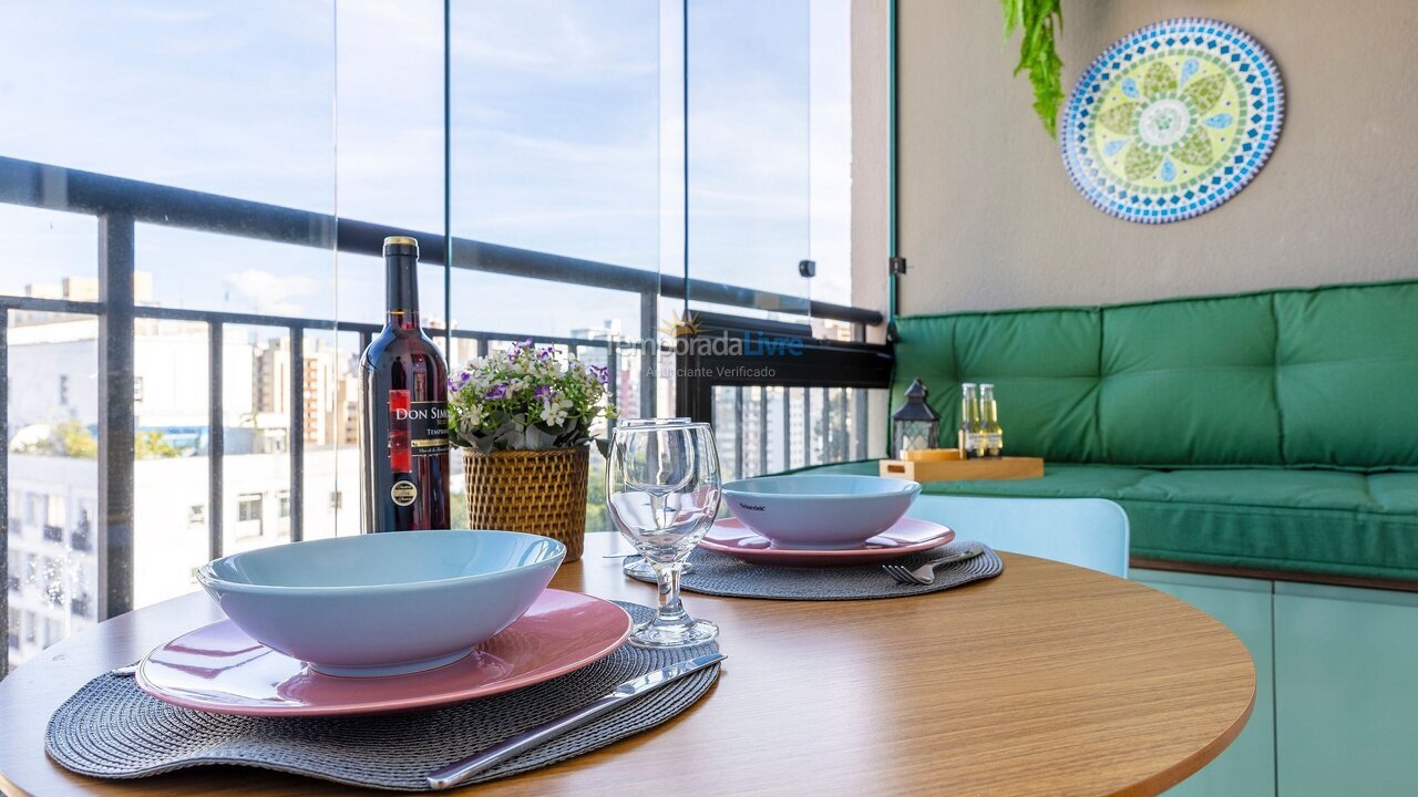 Apartamento para alquiler de vacaciones em São Paulo (Consolação)