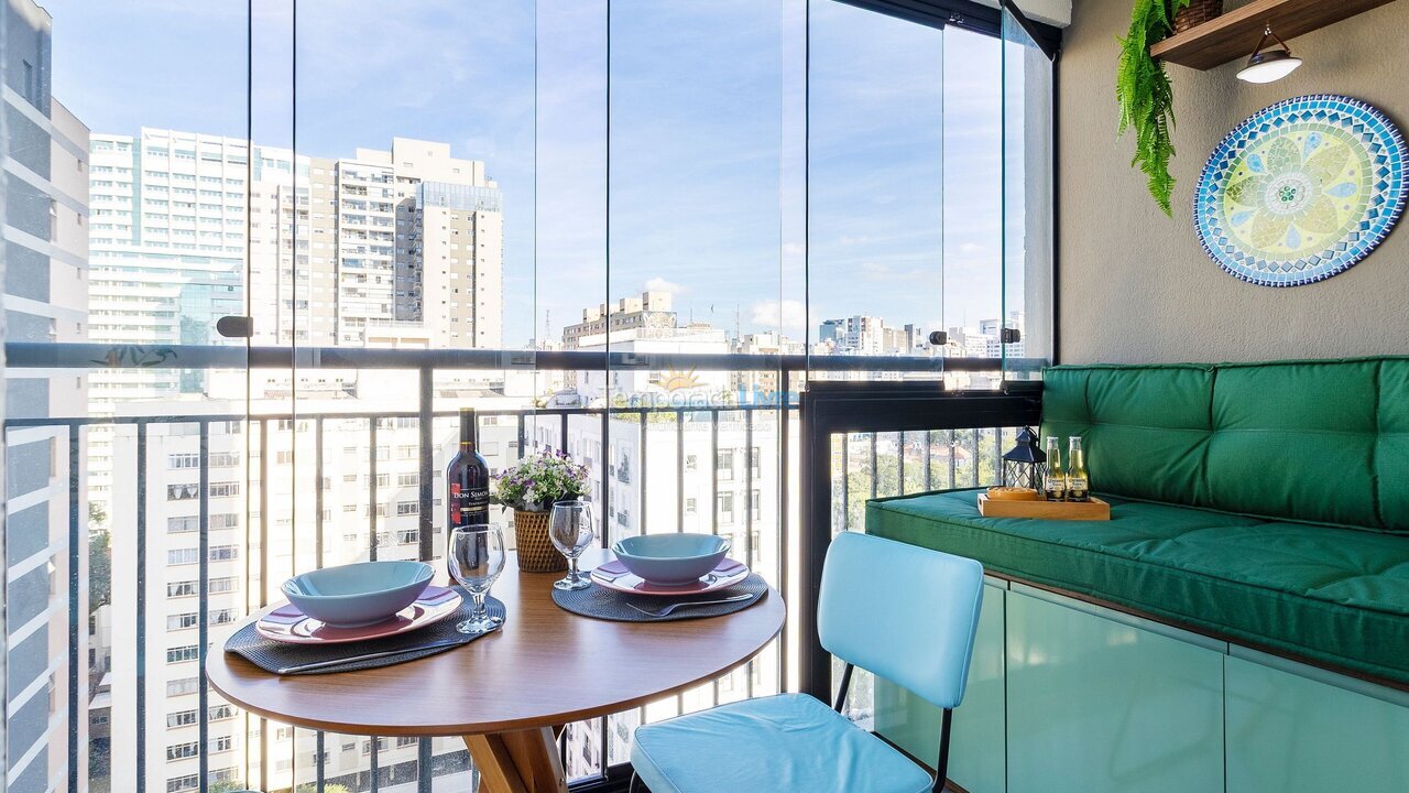 Apartamento para alquiler de vacaciones em São Paulo (Consolação)