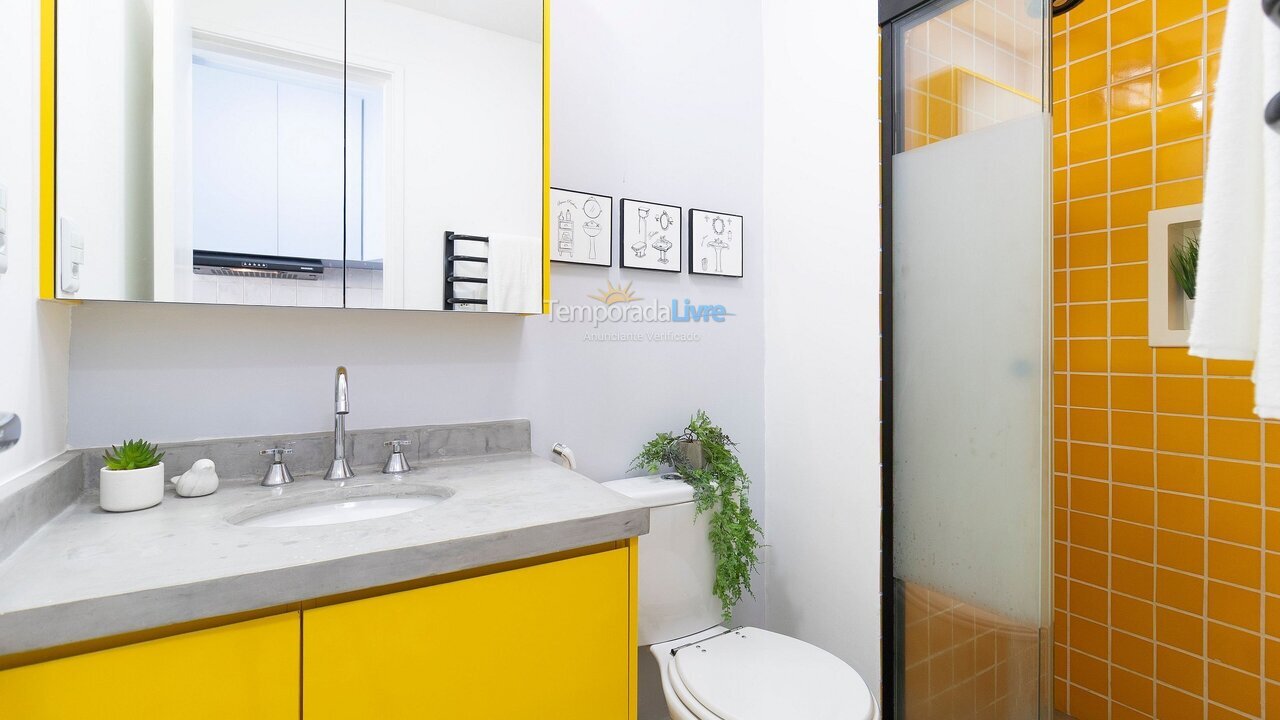 Apartamento para alquiler de vacaciones em São Paulo (Consolação)