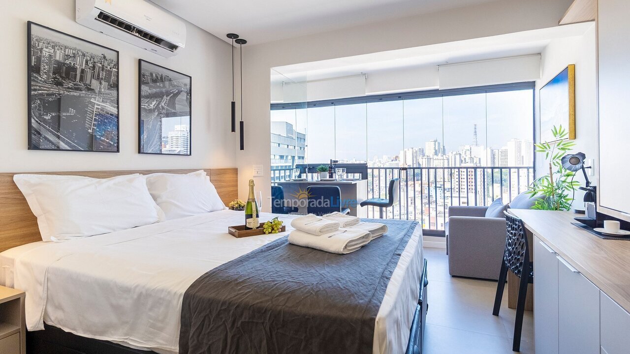 Apartamento para aluguel de temporada em São Paulo (Bela Vista)