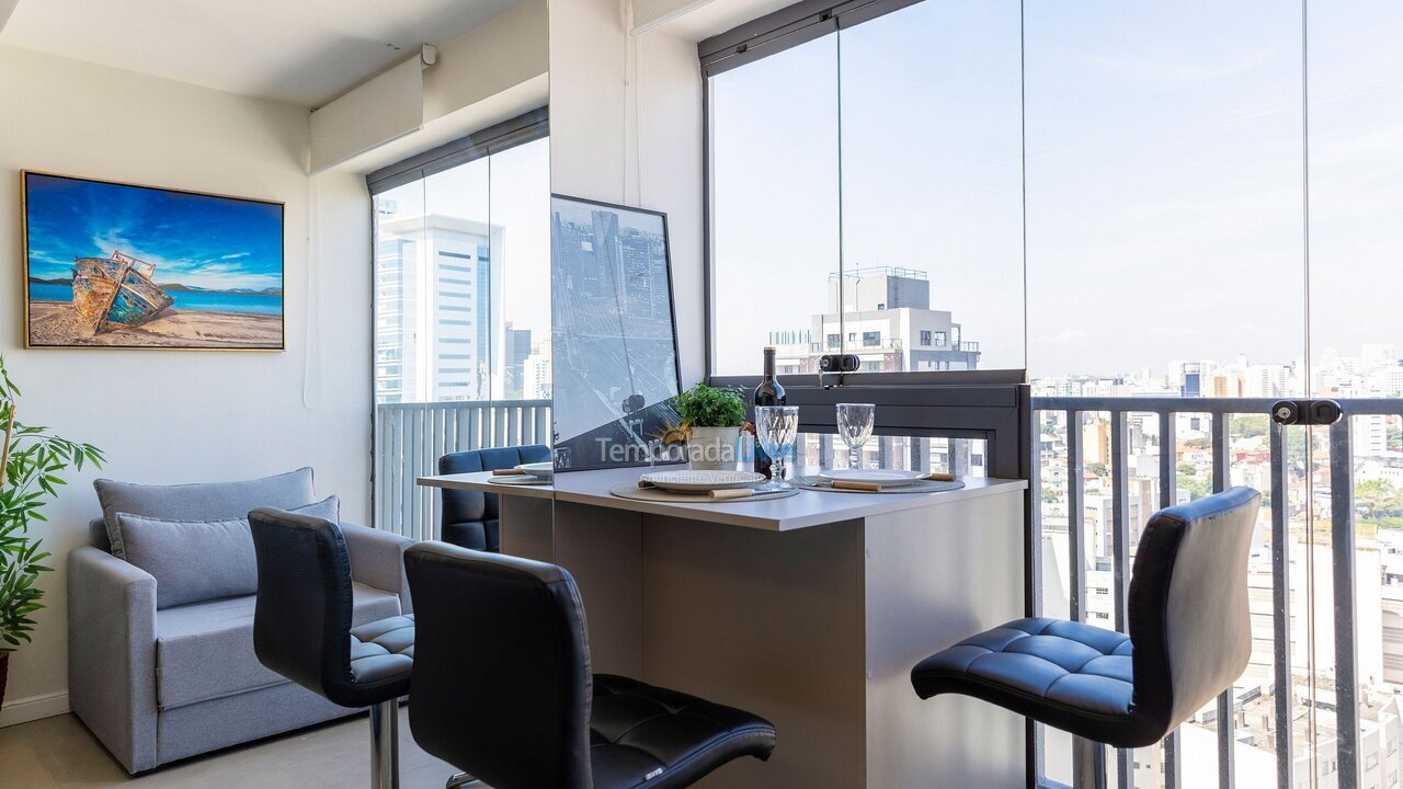 Apartamento para aluguel de temporada em São Paulo (Bela Vista)