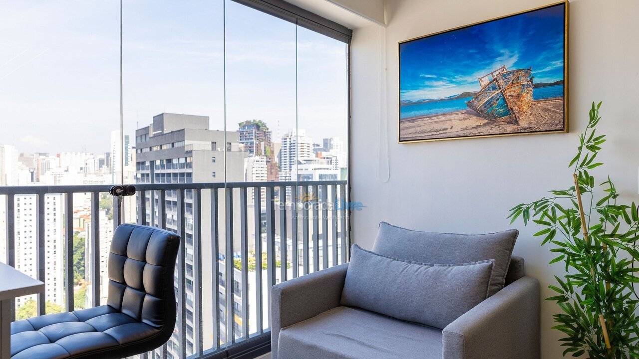 Apartamento para aluguel de temporada em São Paulo (Bela Vista)