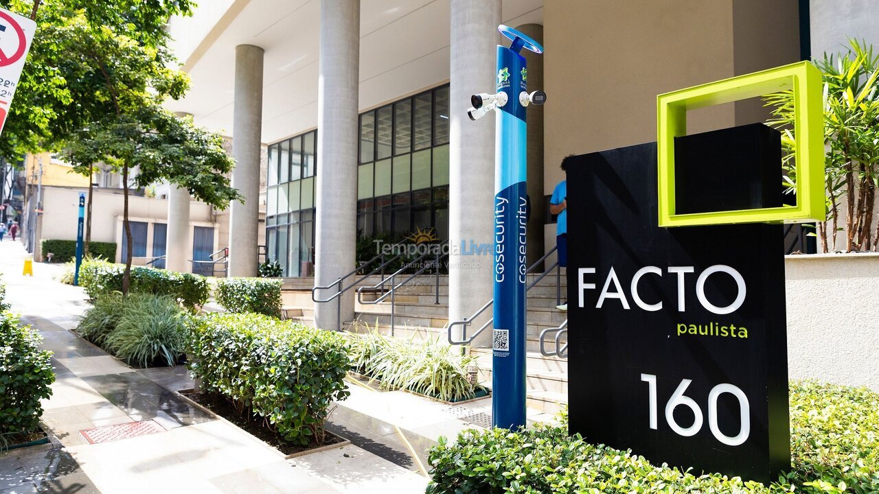 Apartamento para aluguel de temporada em São Paulo (Bela Vista)