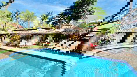 "Balinese House with Pool and Services, Just 50m from the Beach"