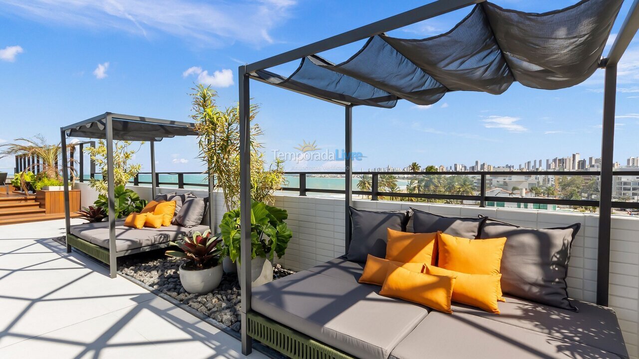 Apartamento para alquiler de vacaciones em João Pessoa (Pb Praia do Bessa)