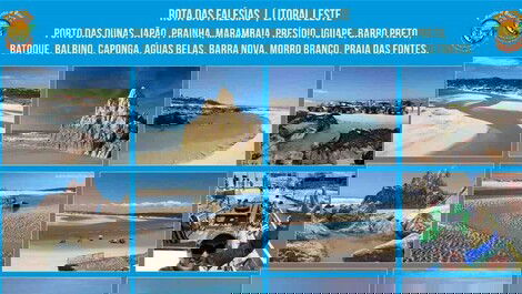 Praias próximas à casa que podem ser visitadas com buggy, passeios of road