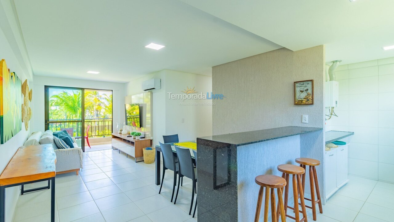 Apartamento para aluguel de temporada em Ipojuca (Praia de Muro Alto)