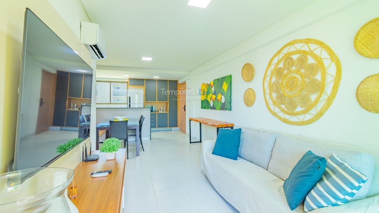 Apartamento para aluguel de temporada em Ipojuca (Praia de Muro Alto)