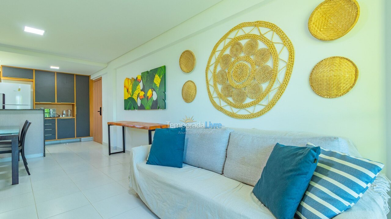 Apartamento para aluguel de temporada em Ipojuca (Praia de Muro Alto)