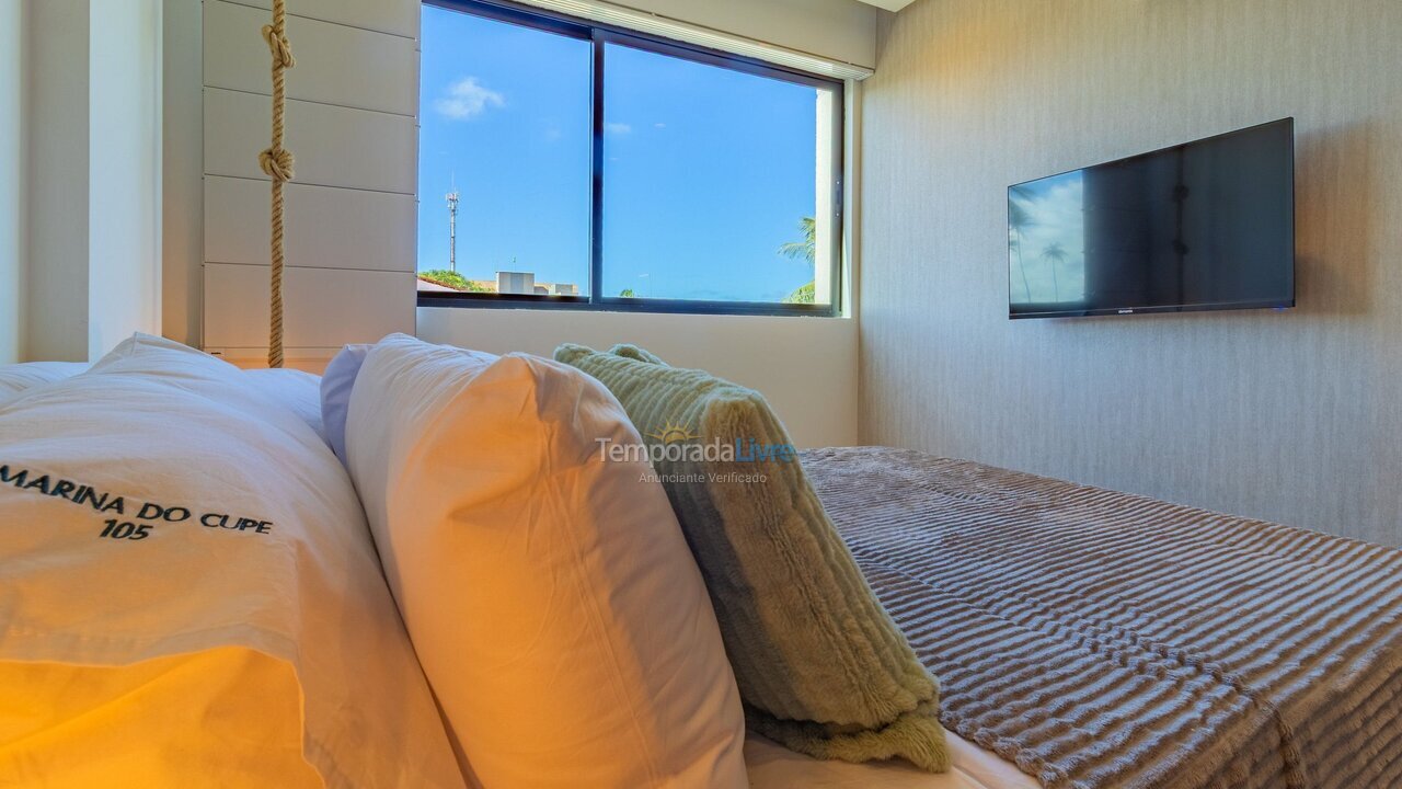 Apartment for vacation rental in Ipojuca (Praia do Cupe)