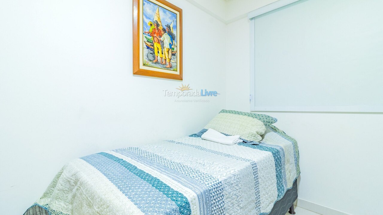 Apartamento para aluguel de temporada em Ipojuca (Praia de Muro Alto)