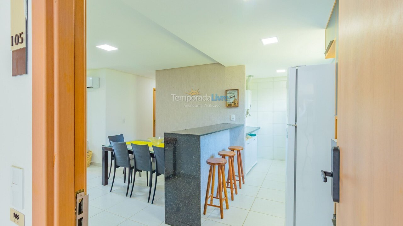 Apartamento para aluguel de temporada em Ipojuca (Praia de Muro Alto)