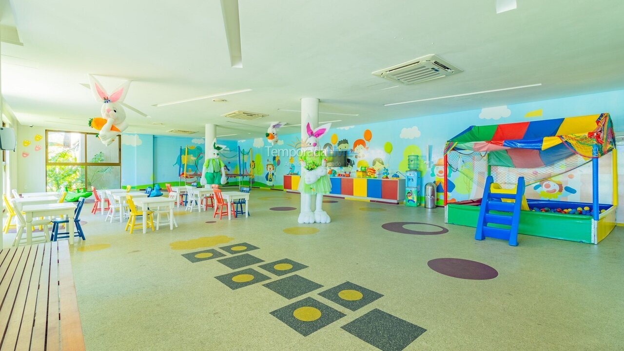 Apartamento para aluguel de temporada em Ipojuca (Praia de Muro Alto)