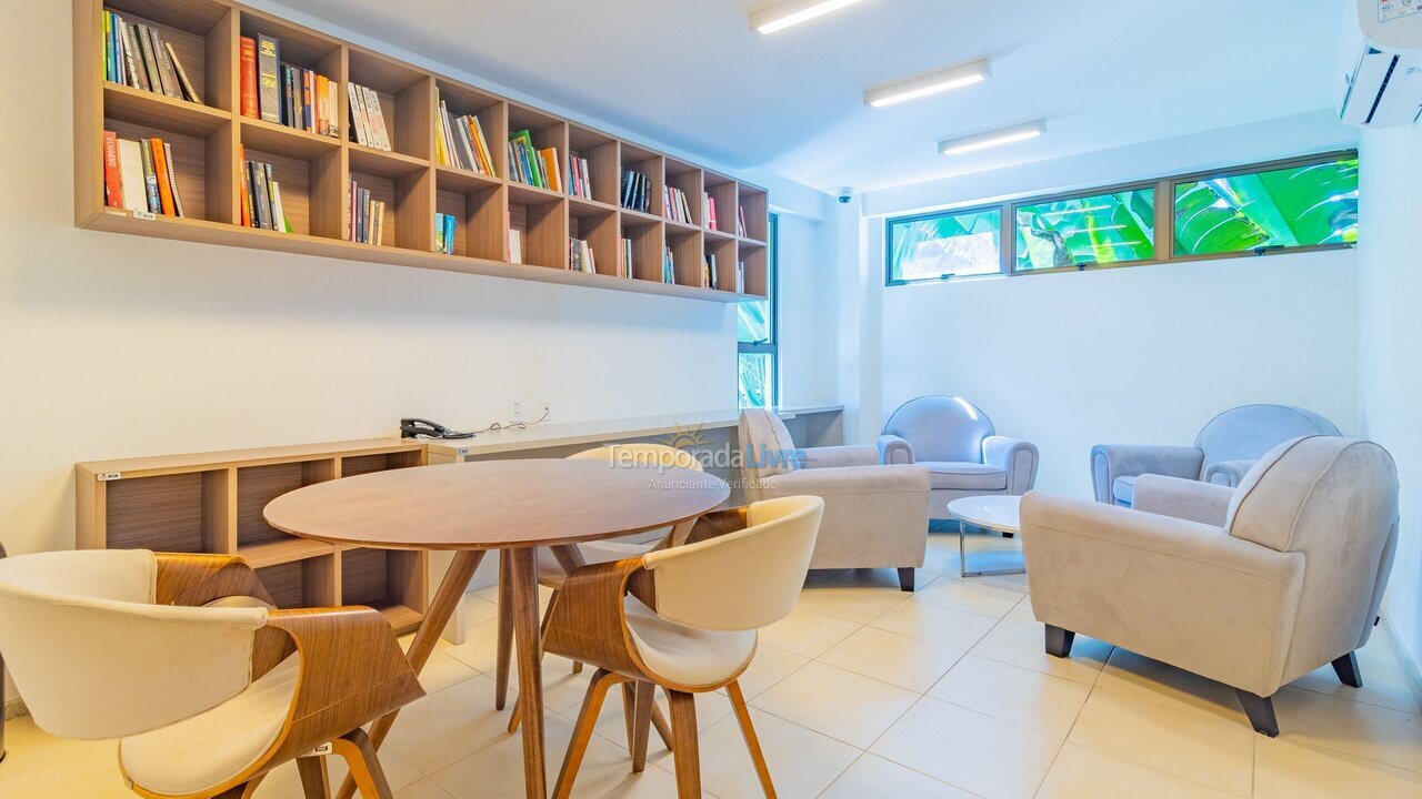 Apartamento para aluguel de temporada em Ipojuca (Praia de Muro Alto)