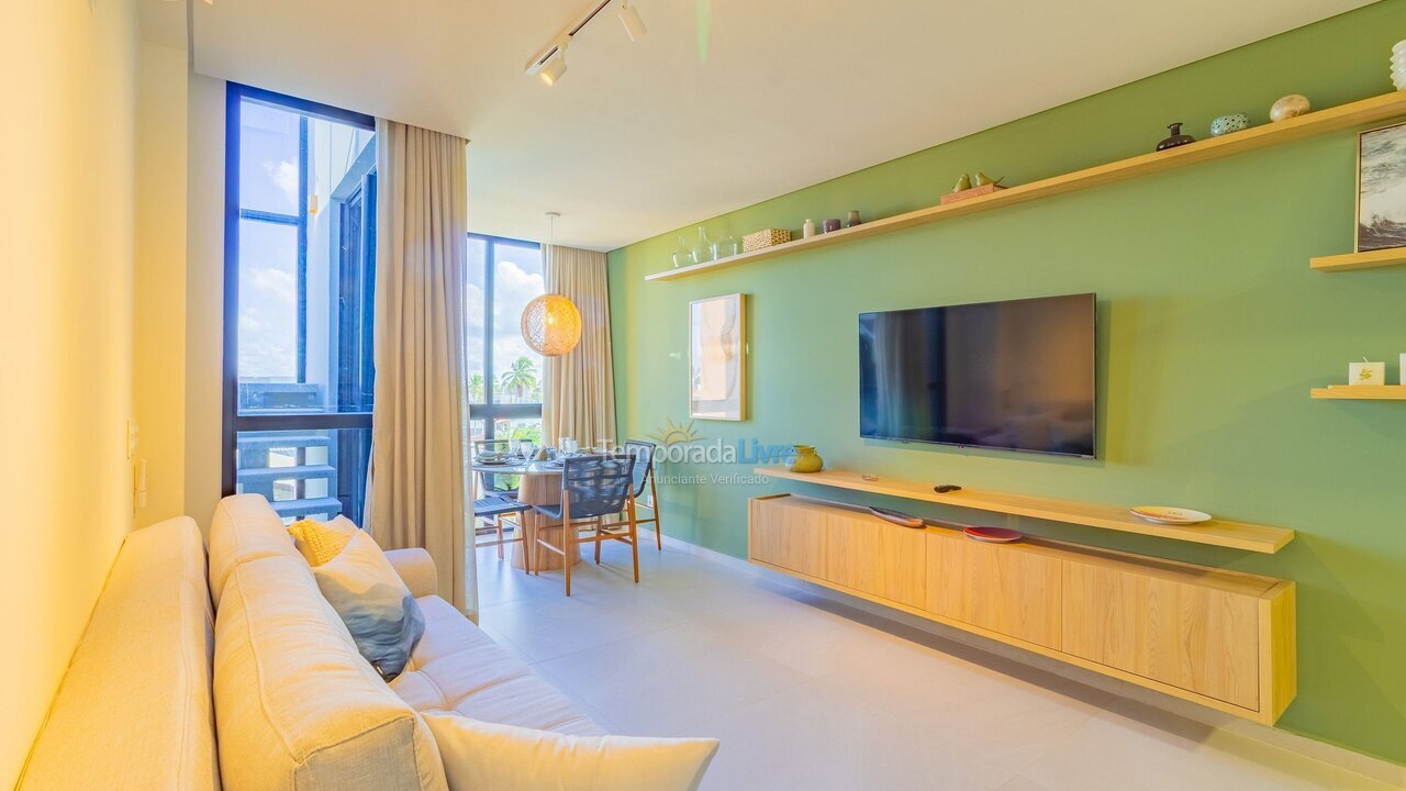Apartamento para aluguel de temporada em Ipojuca (Pe Muro Alto)