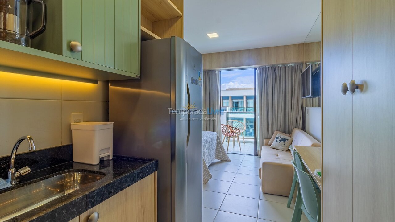 Apartamento para aluguel de temporada em Ipojuca (Praia de Muro Alto)