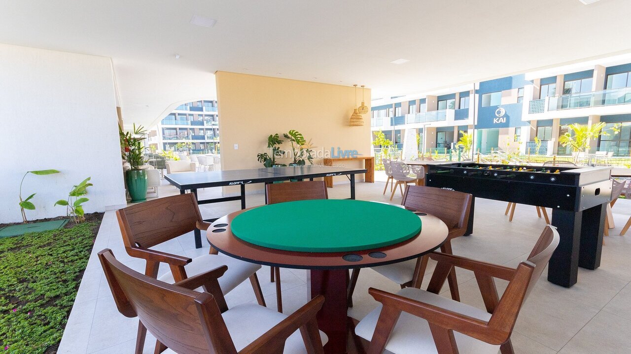 Apartamento para aluguel de temporada em Ipojuca (Praia de Muro Alto)