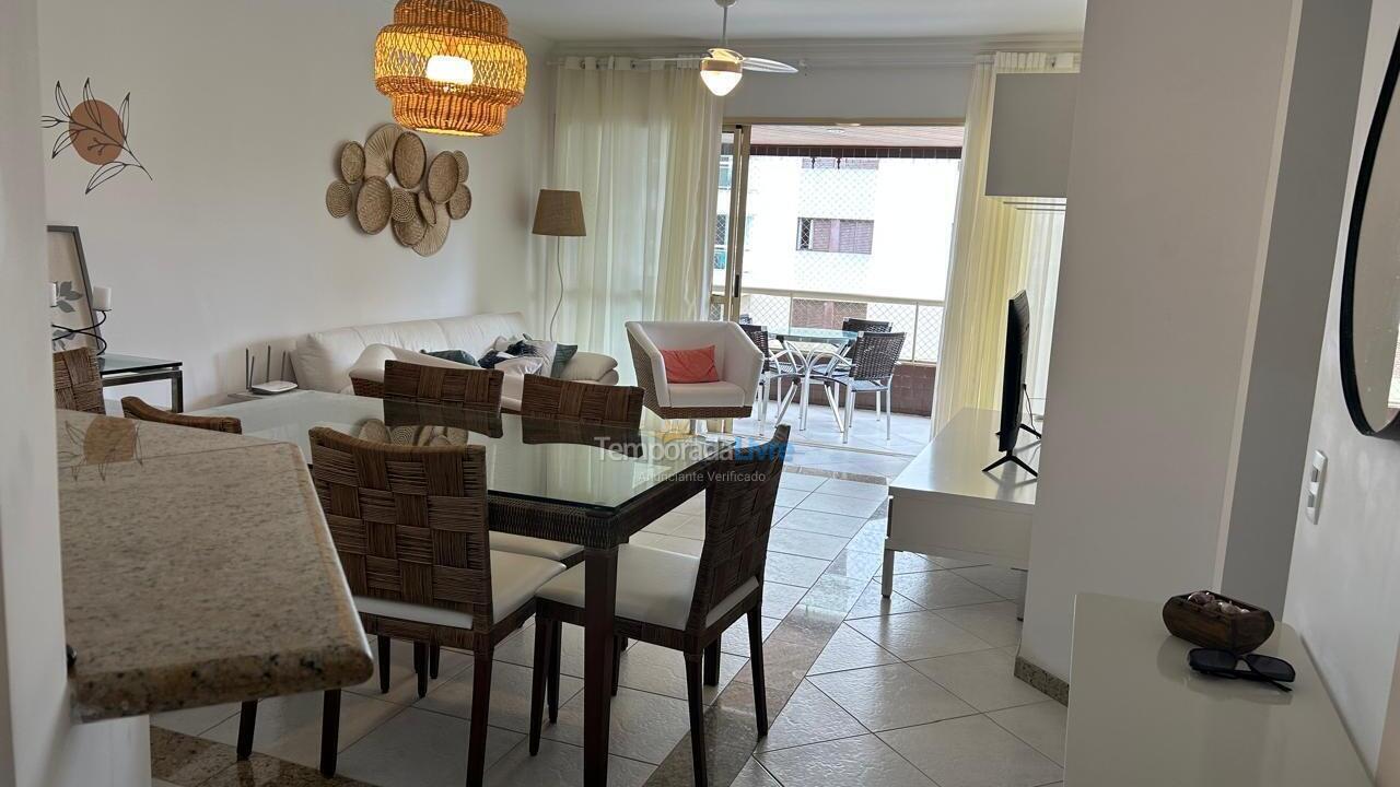 Apartamento para aluguel de temporada em Bertioga (Riviera de São Lourenço)