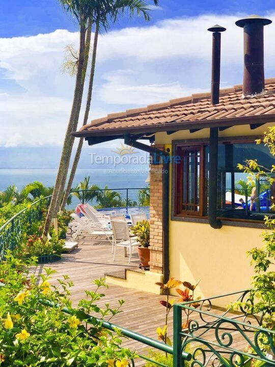 House for vacation rental in Ilhabela (Praia do Siriuba 2)
