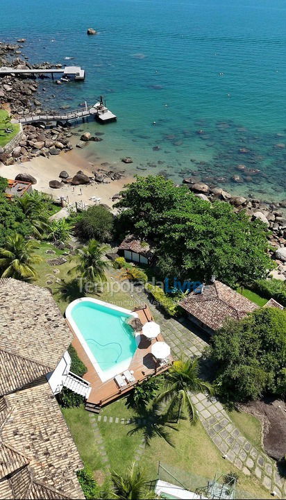 House for vacation rental in Ilhabela (Praia do Curral)