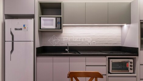 512 - Flat Moderno e Bem Localizado a 120 metros da praia de...