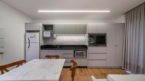 512 - Flat Moderno e Bem Localizado a 120 metros da praia de...