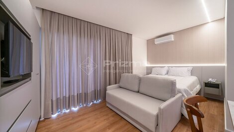 512 - Flat Moderno e Bem Localizado a 120 metros da praia de...