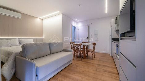 512 - Flat Moderno e Bem Localizado a 120 metros da praia de...