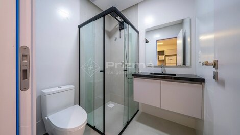 512 - Flat Moderno e Bem Localizado a 120 metros da praia de...