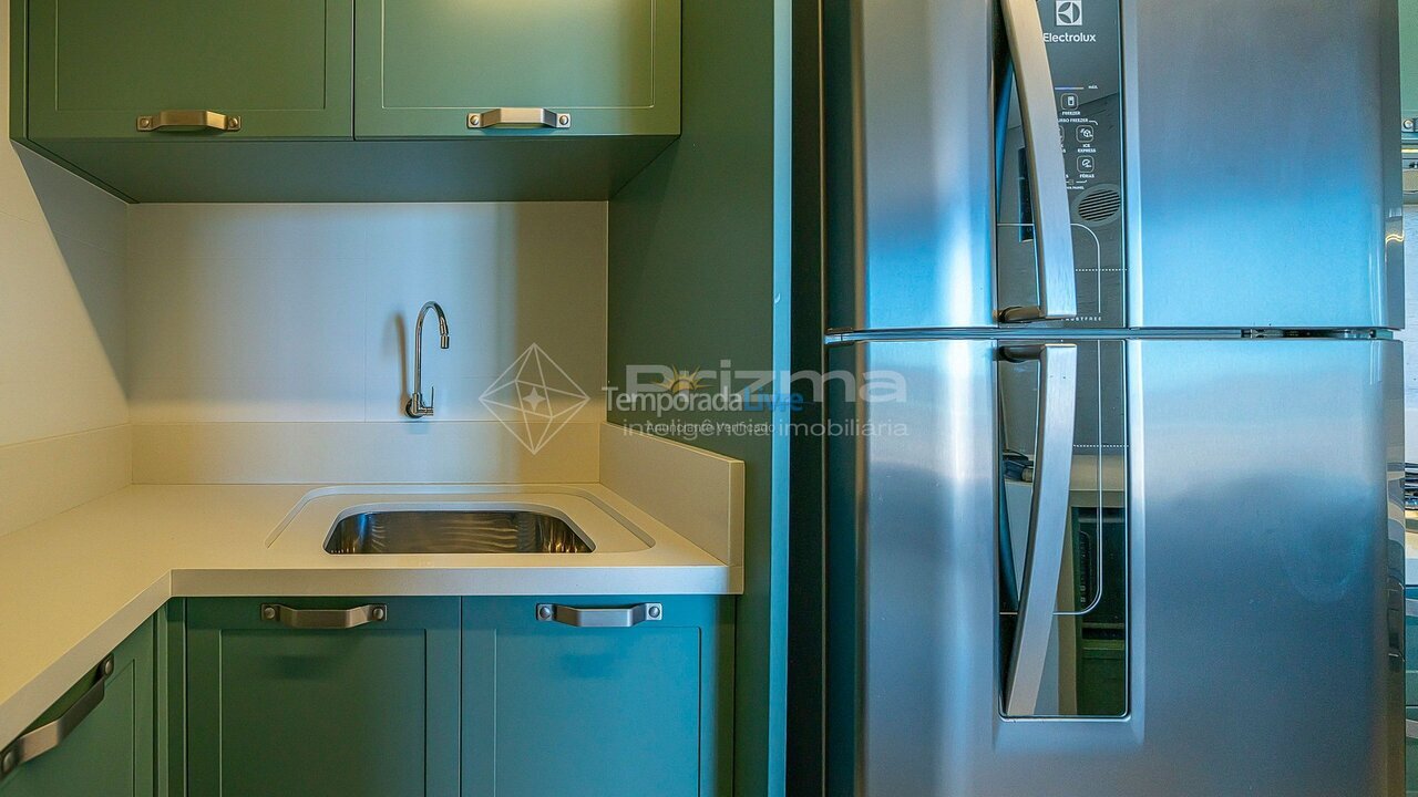 Apartamento para alquiler de vacaciones em Bombinhas (Praia de Bombas)