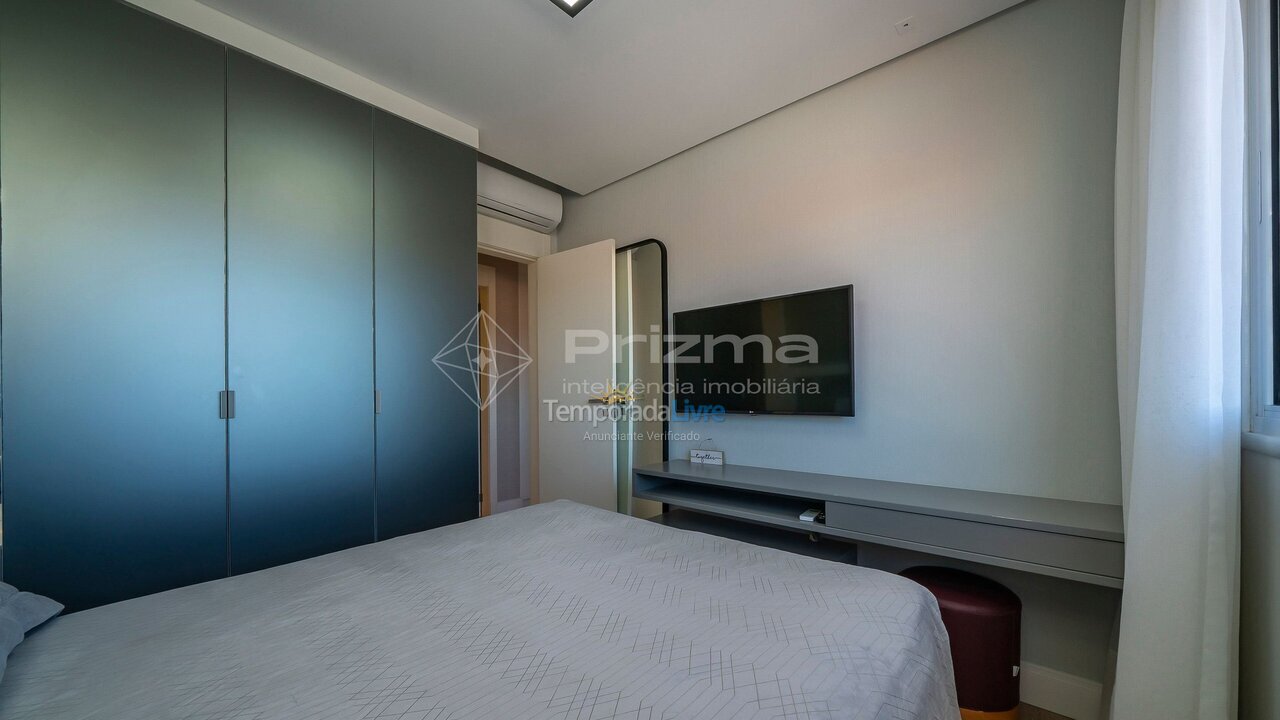 Apartamento para alquiler de vacaciones em Bombinhas (Praia de Bombas)