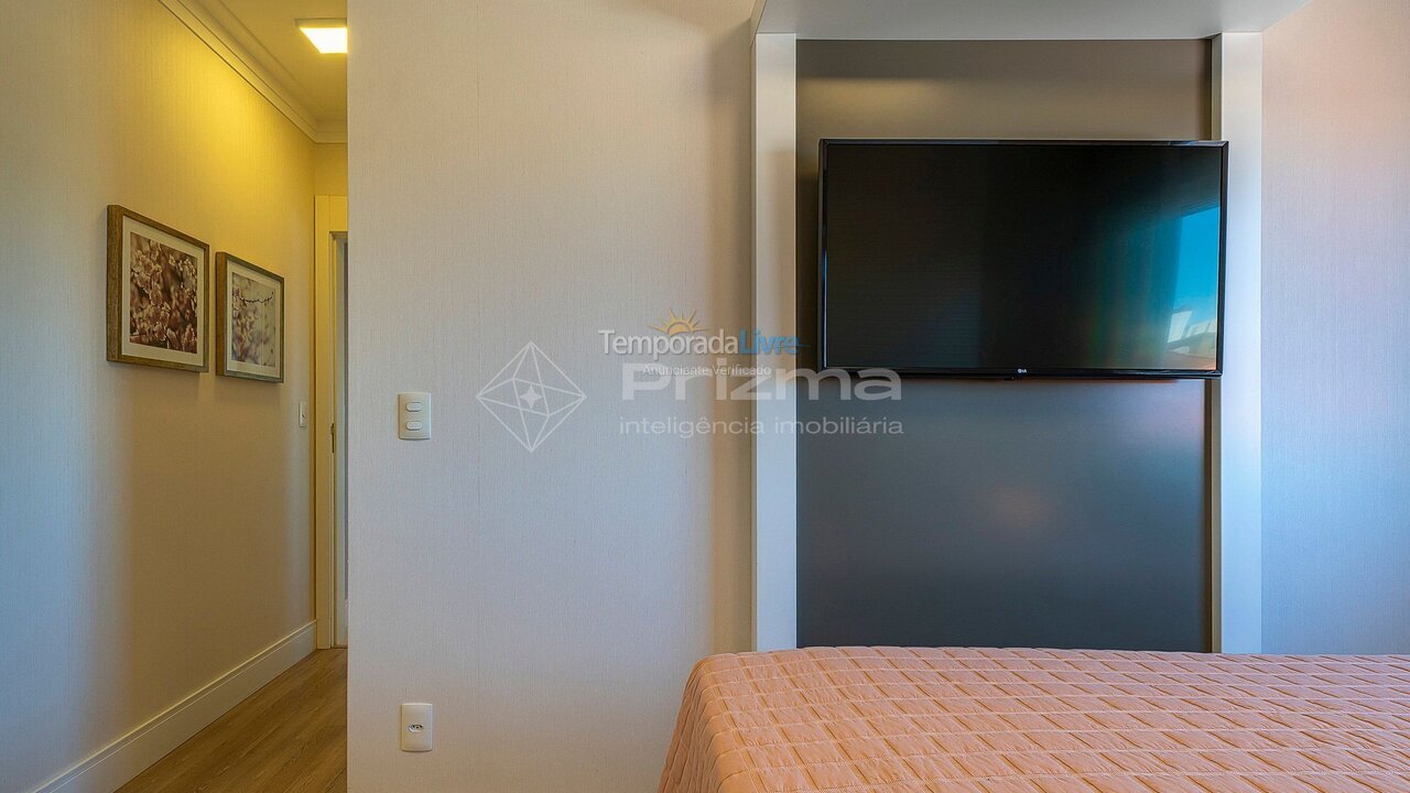 Apartamento para alquiler de vacaciones em Bombinhas (Praia de Bombas)