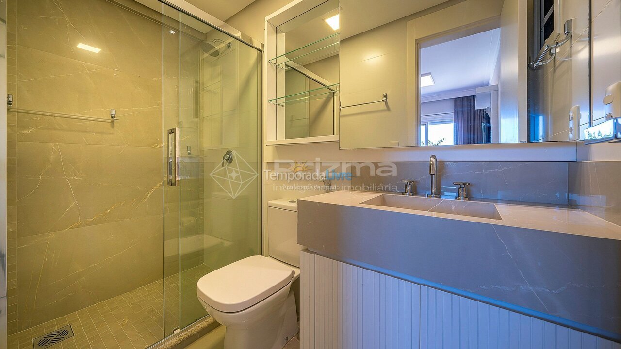 Apartamento para alquiler de vacaciones em Bombinhas (Praia de Bombas)