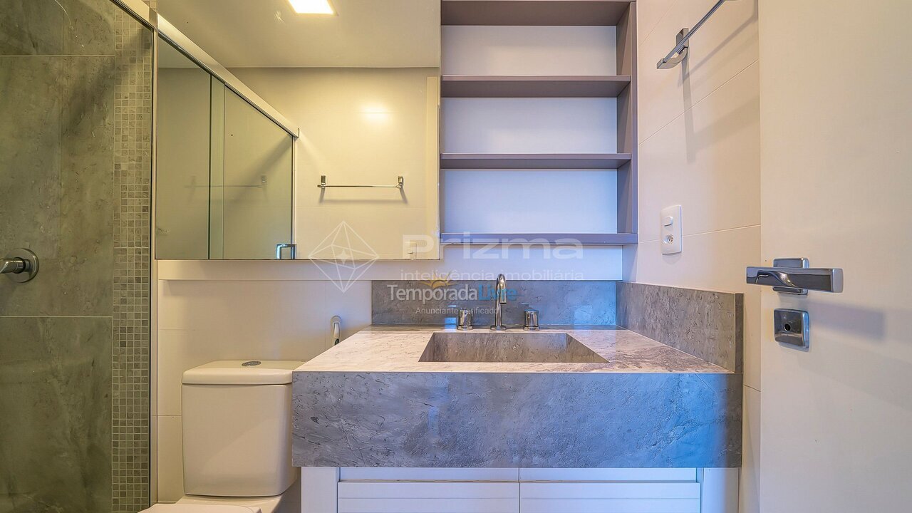 Apartamento para alquiler de vacaciones em Bombinhas (Praia de Bombas)