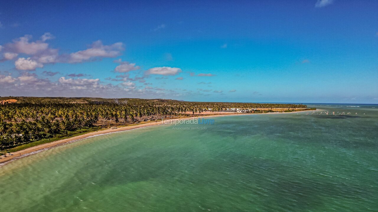 Apartamento para aluguel de temporada em Porto de Pedras (Praia Tatuamunha)