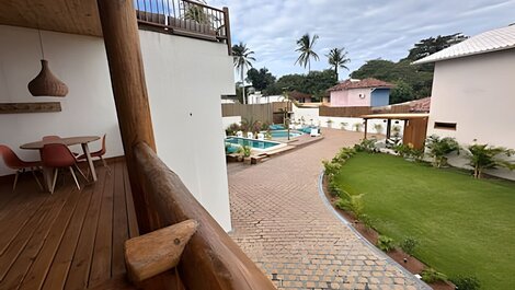 Apartamento con piscina y jacuzzi | R. Mucugê
