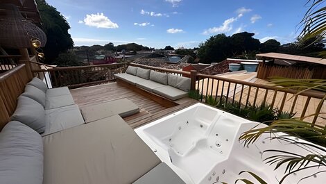 Apartamento con piscina y jacuzzi | R. Mucugê