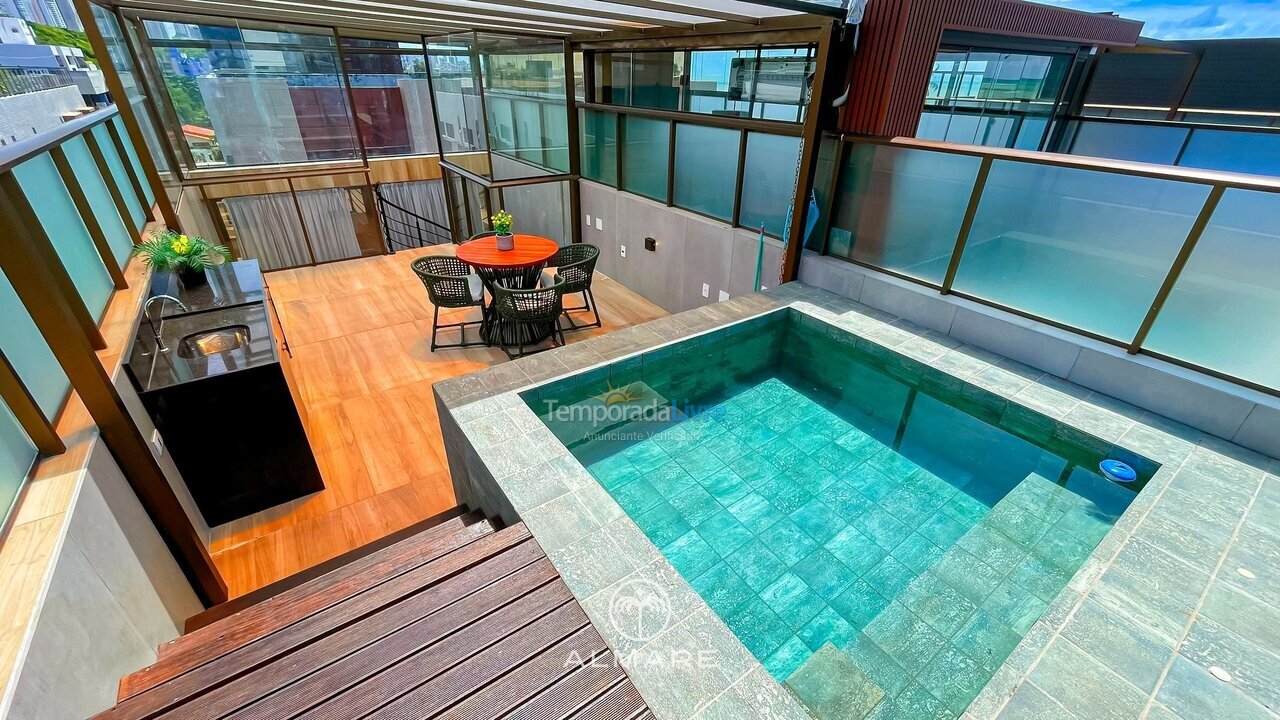 Apartamento para alquiler de vacaciones em João Pessoa (Cabo Branco)