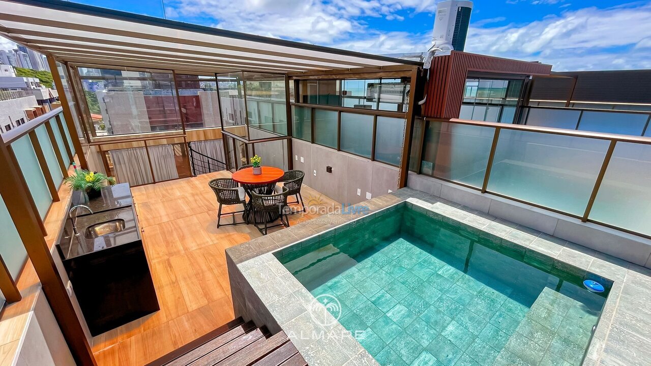 Apartamento para alquiler de vacaciones em João Pessoa (Cabo Branco)