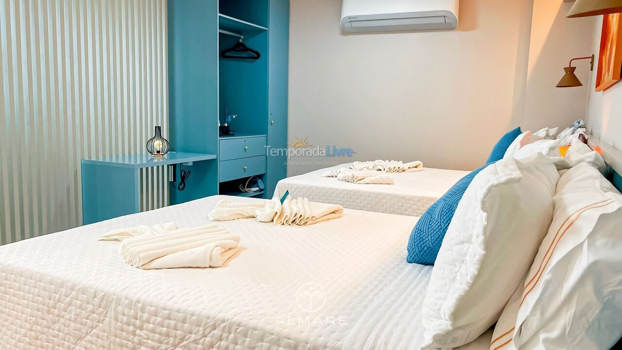 Apartamento para aluguel de temporada em João Pessoa (Cabo Branco)
