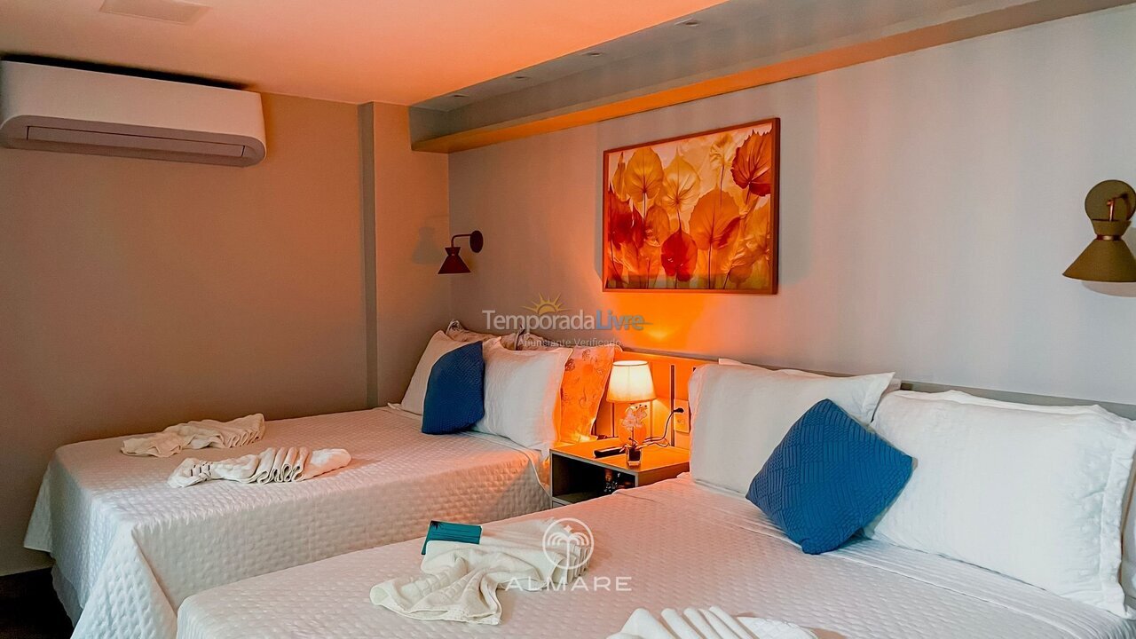 Apartamento para aluguel de temporada em João Pessoa (Cabo Branco)