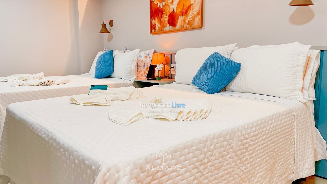 Apartamento para aluguel de temporada em João Pessoa (Cabo Branco)