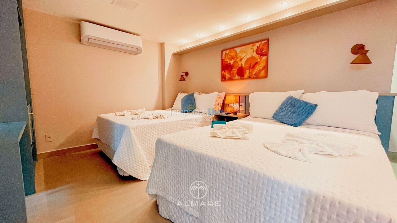Apartamento para aluguel de temporada em João Pessoa (Cabo Branco)