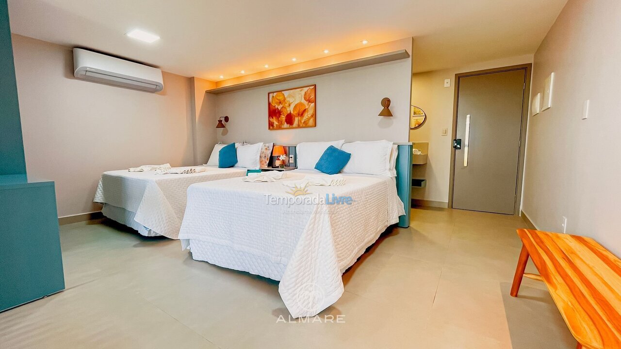 Apartamento para aluguel de temporada em João Pessoa (Cabo Branco)