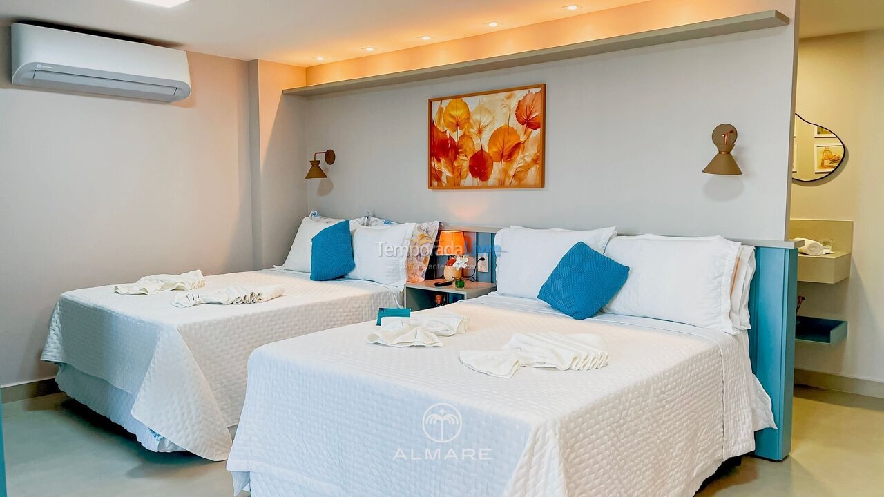 Apartamento para aluguel de temporada em João Pessoa (Cabo Branco)
