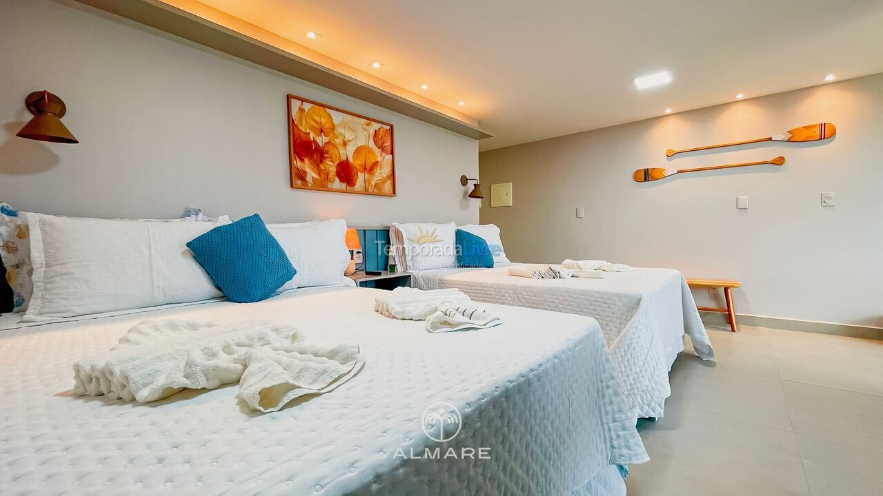 Apartamento para aluguel de temporada em João Pessoa (Cabo Branco)