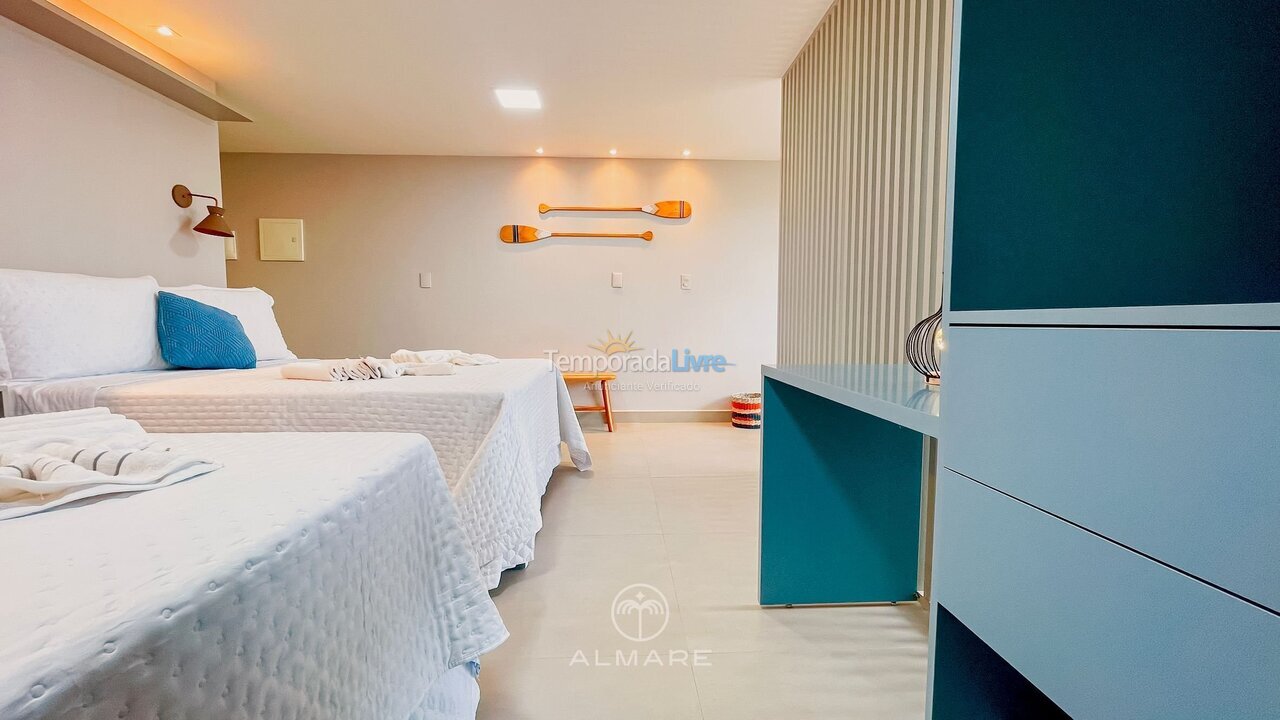Apartamento para aluguel de temporada em João Pessoa (Cabo Branco)