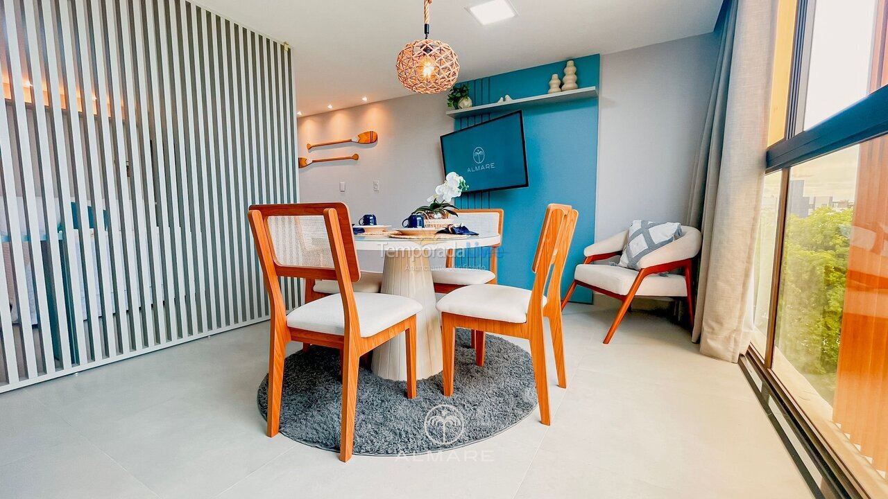 Apartamento para aluguel de temporada em João Pessoa (Cabo Branco)
