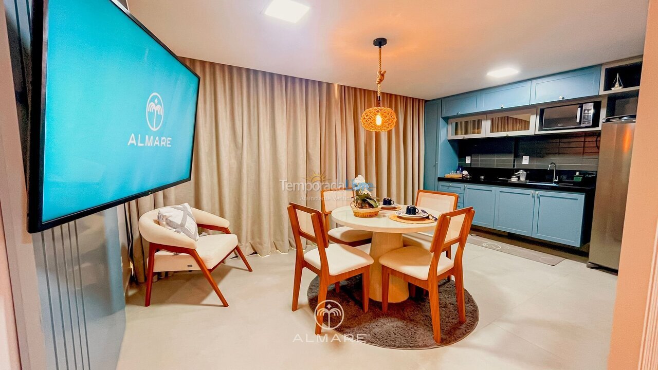 Apartamento para aluguel de temporada em João Pessoa (Cabo Branco)
