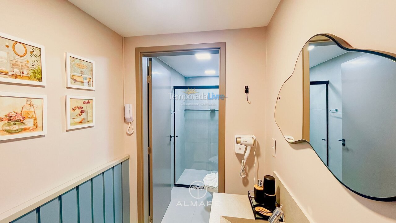 Apartamento para aluguel de temporada em João Pessoa (Cabo Branco)